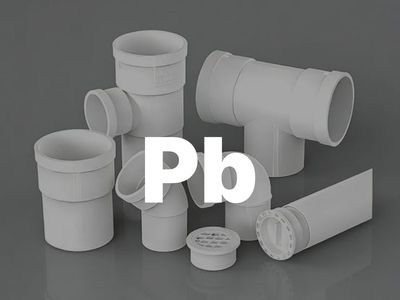 Lead-based PVC fitting stabilizer for injection moulding